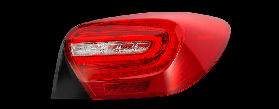 First full-LED rear light in compact class 