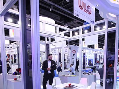 ULO and KAT exhibition stand in Dubai